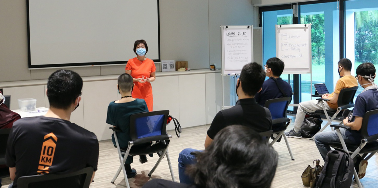 Participants gathered at one of the consultation meetings