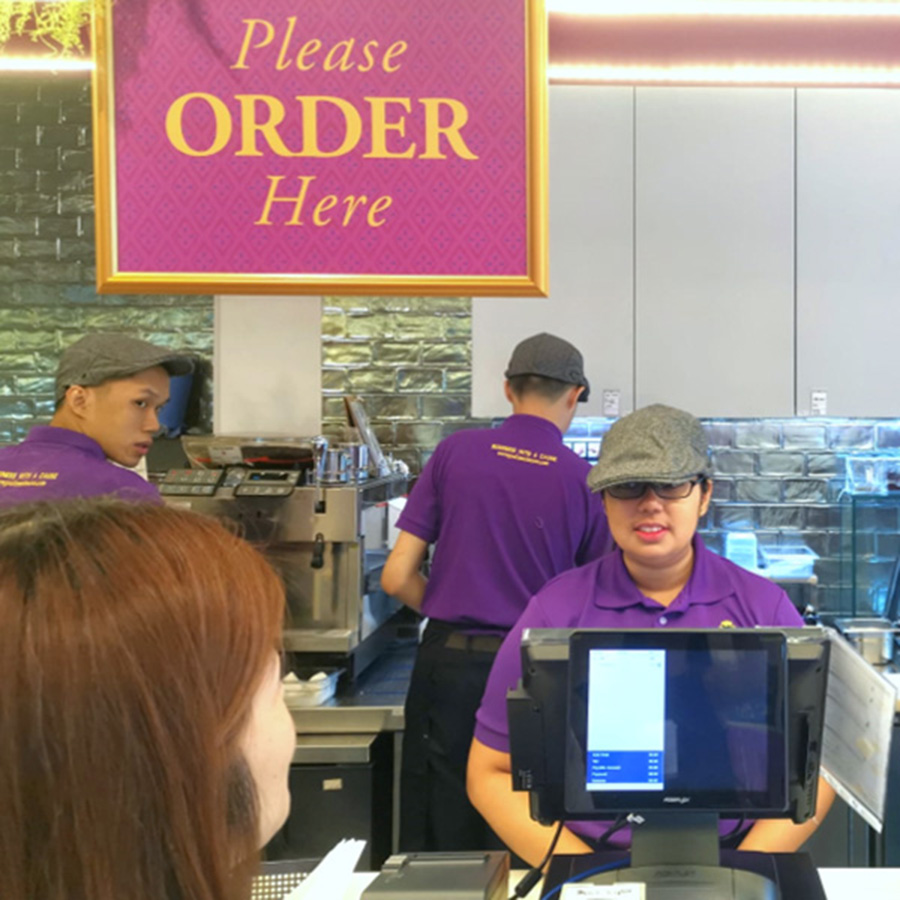 Students learning vocational skills at the Professor Brawn worksite